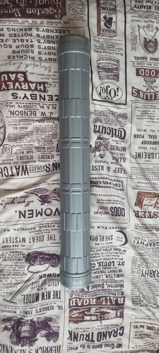 Тубус серый для чертежей