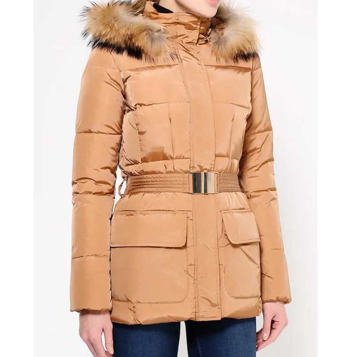 Брендовый женский пуховик