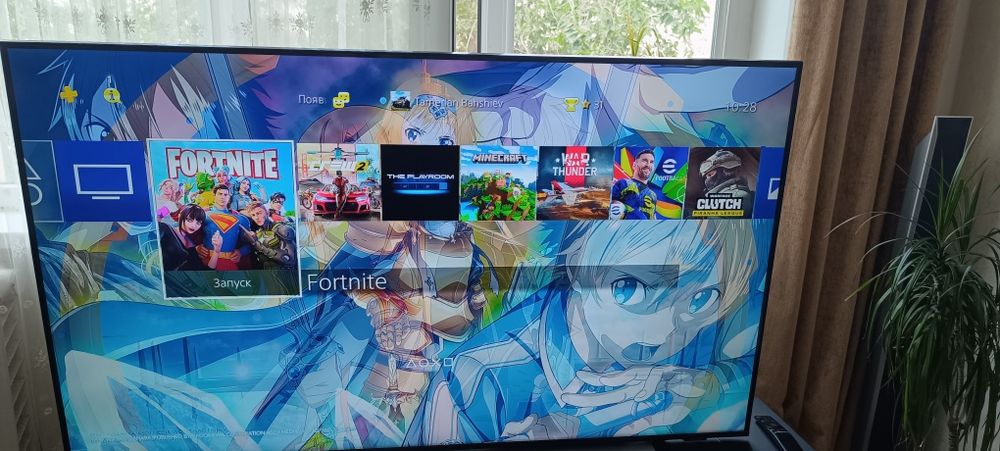 SONY PS 4 с разными играми