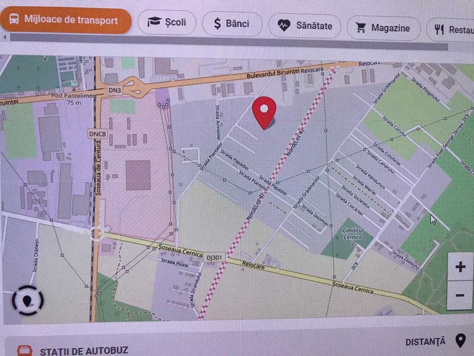 Teren vanzare Cernica Pantelimon