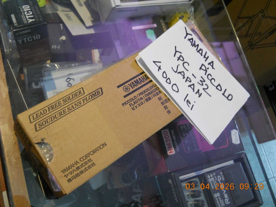 Flaut Yamaha YFL- 212 SL si Piccolo YPC-32