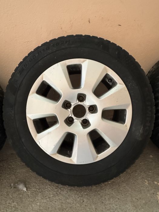 Vand set jante cu cauciucuri de iarna Audi A6