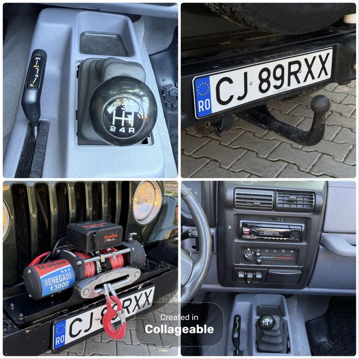 Jeep Wrangler TJ 1998 2.5 benzina Acte la zi !