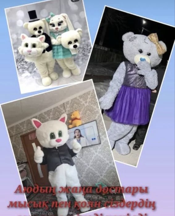 Сдаю костьюмы ростовых кукол в аренду