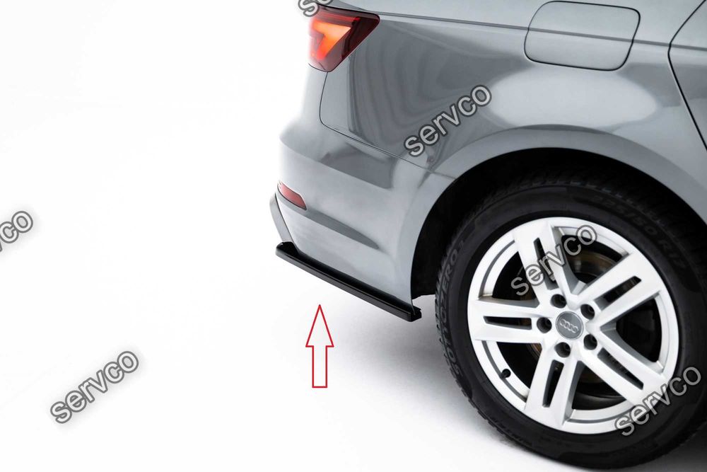 Prelungire bara spate Audi A4 S-Line S4 Sedan Avant B9 15-19 v38