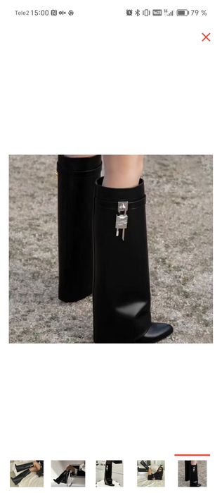 Сапоги стильные 40