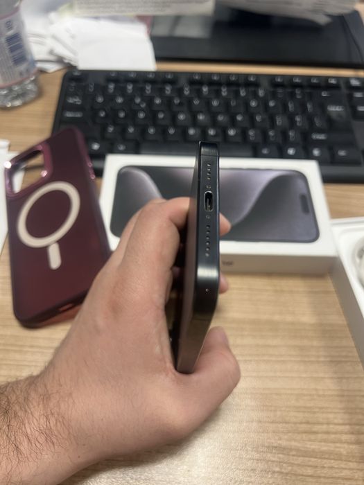 Iphone 15 Pro Max, Black Titanium, 256 Gb