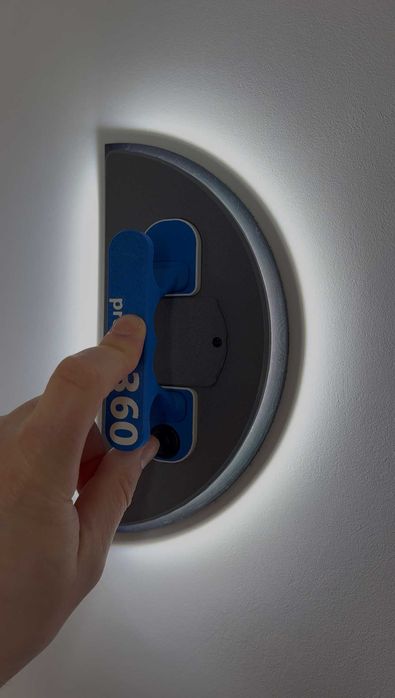 Професионален ръчен шлайф Project 360 за шпакловка "ORBIT LED"