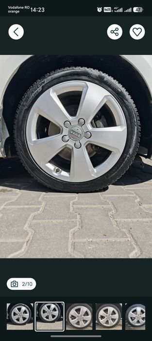 Jante audi Volkswagen Mercedes  Seat Skoda 17  5x112 205 50/45 17 skoda
