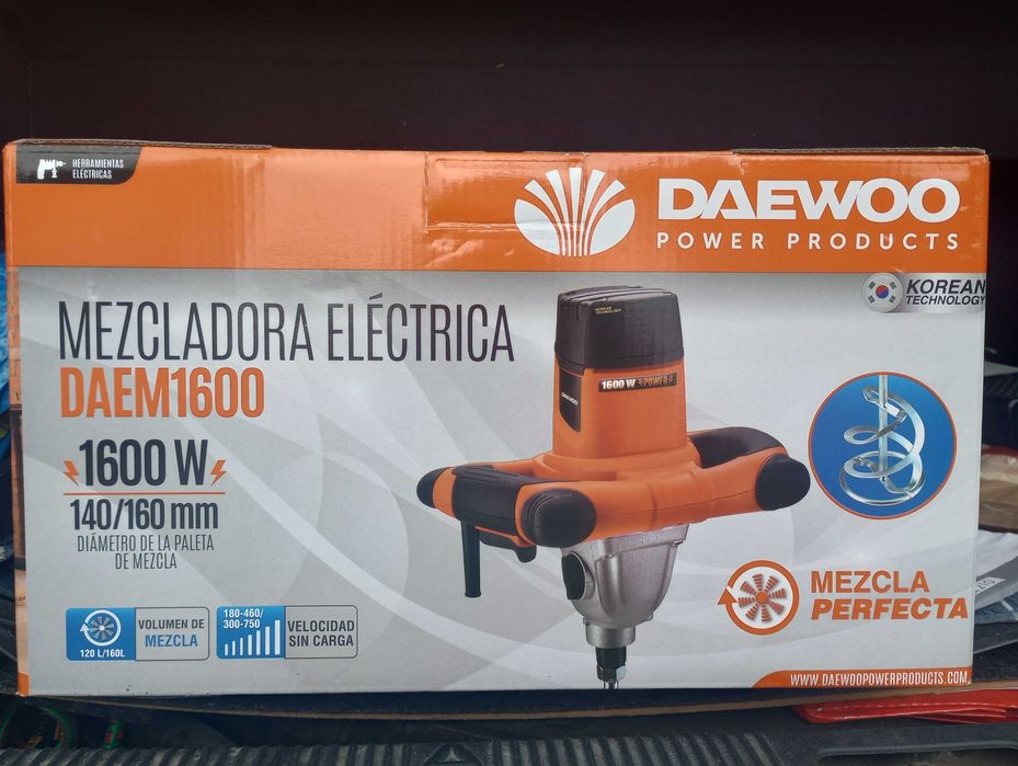 Бъркалка за строителни смеси DAEWOO DAEM1600, 1600 W