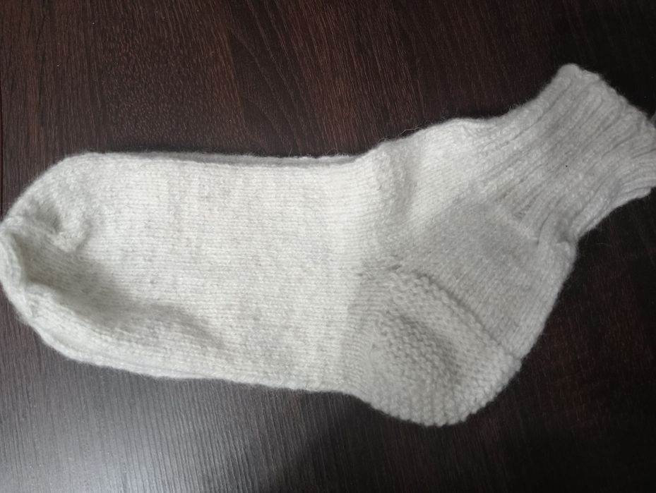 Носки шерсть ручная вязка