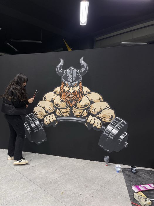 Devorga rasm chizish Роспись стен