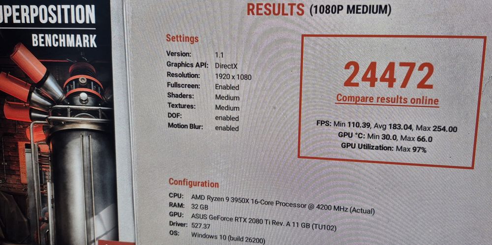 Placa video gaming RTX 2080 Ti Asus ROG