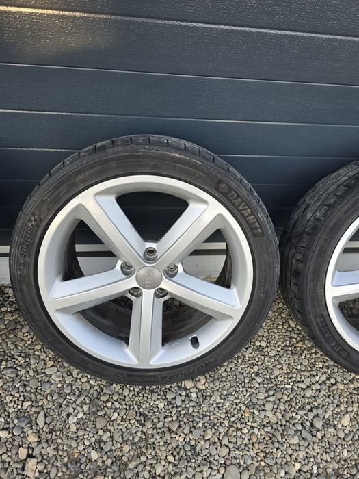 Jante audi A4 sline r18 , anvelope de vara 245 40  r18