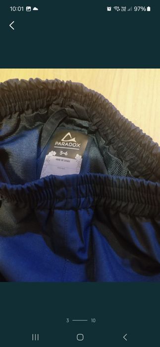 НОВО водоустойчиво яке и панталон Paradox, Softshell, 5-6год, с етикет