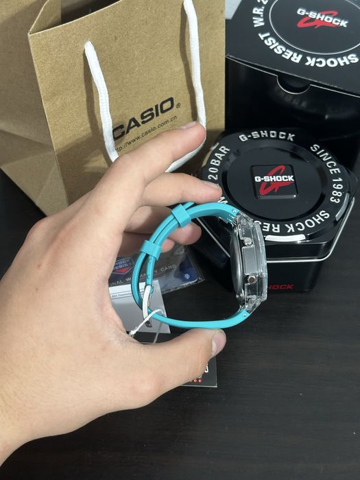 Ceas Casio G-Shock AP Mod Baby Blue Nou