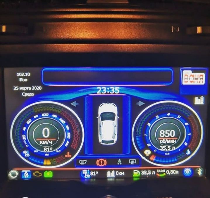 Прошивка штатной магнитолы Lada