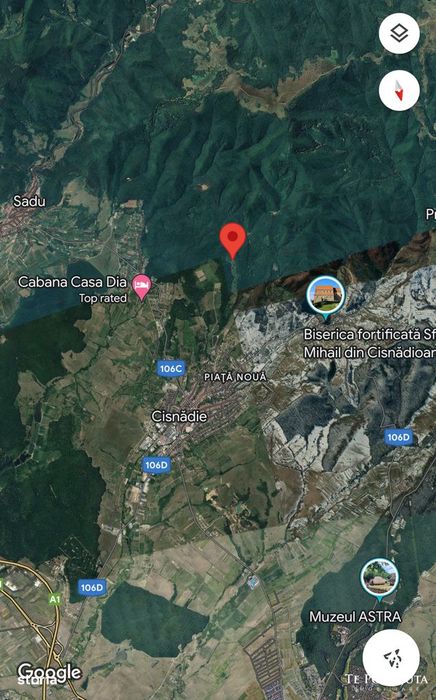 Livadă de Nuci, 11 Hectare comasate, Cisnădie, Jud. Sibiu