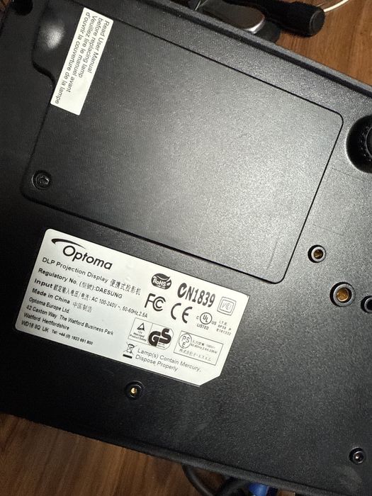 Videoproiector Optoma DLP cn1838