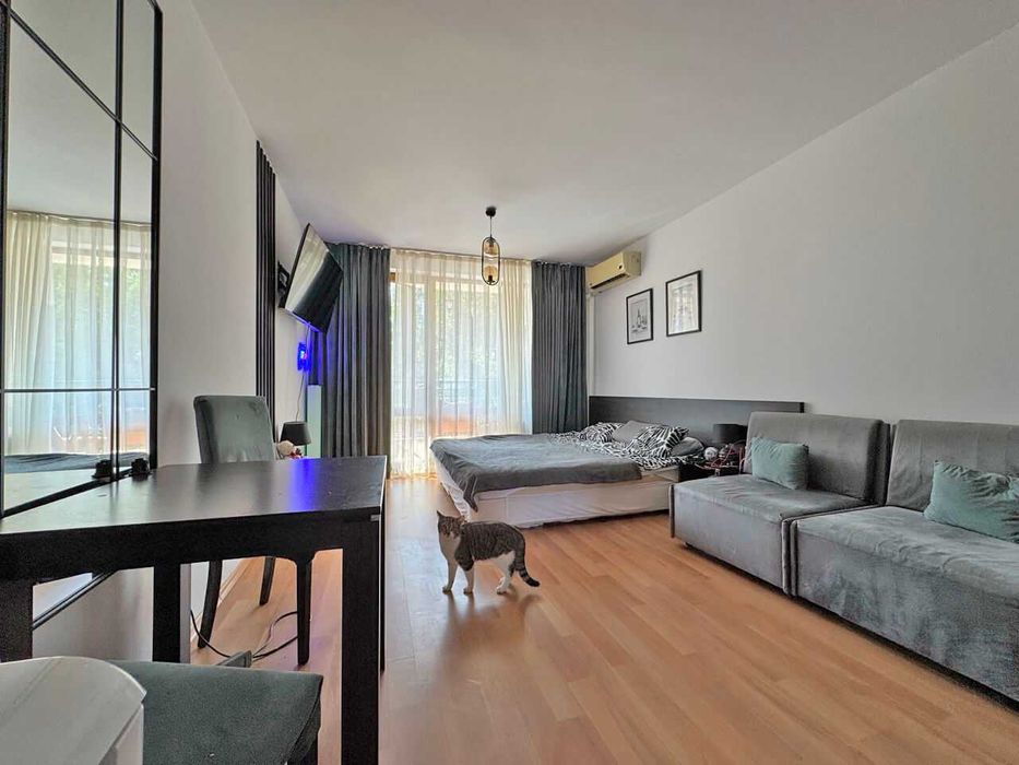 Продава се Едностаен апартамент в к.к. Слънчев бряг - 43 кв.м за 1291 €/кв.м - Снимка #3