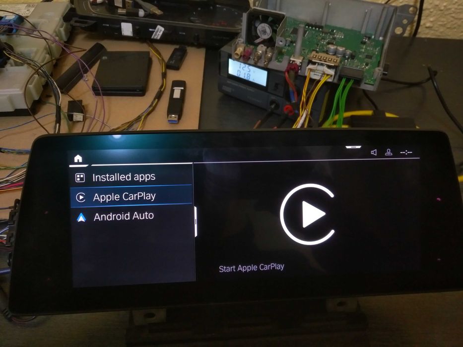 BMW Mgu iDrive7 iDrive8 region change USA Canada Europa Apple Carplay