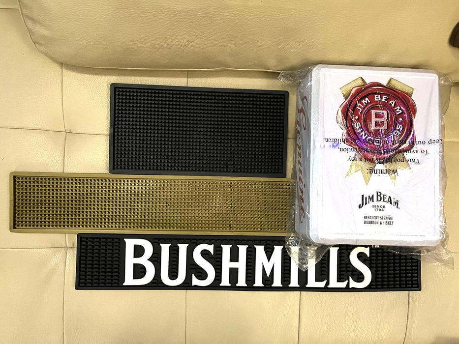 Продавам аксесоари Bushmills, Aperol и Jim Beam