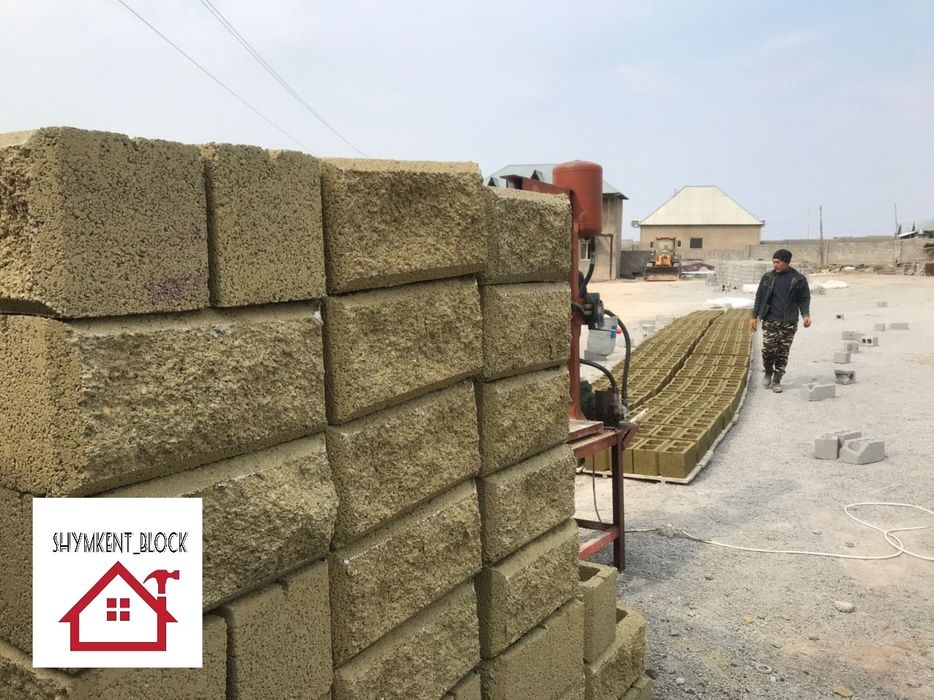 Рванный шлакоблок. Декоративные