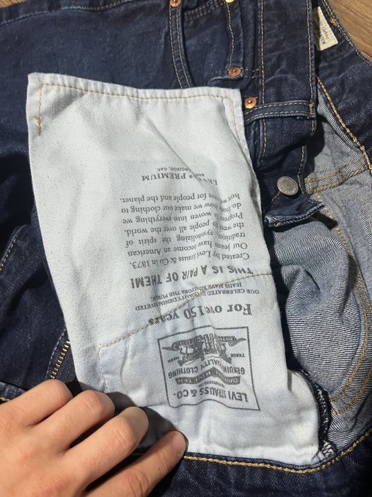 Blugi Levi's 514 straight fit bleumarin W33 L34