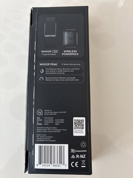 WHOOP 5.0 PEAK с подпиской