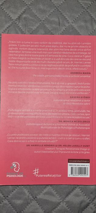 Carte Psihologia Iertării