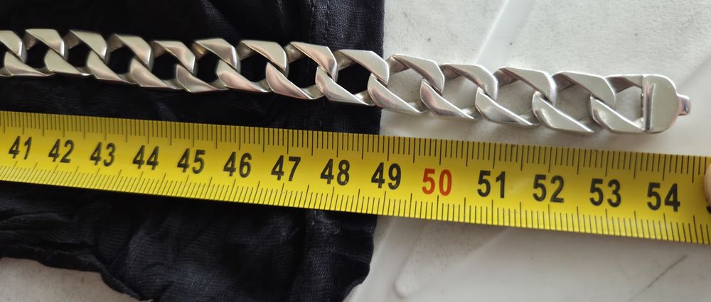 Масивен сребърен ланец