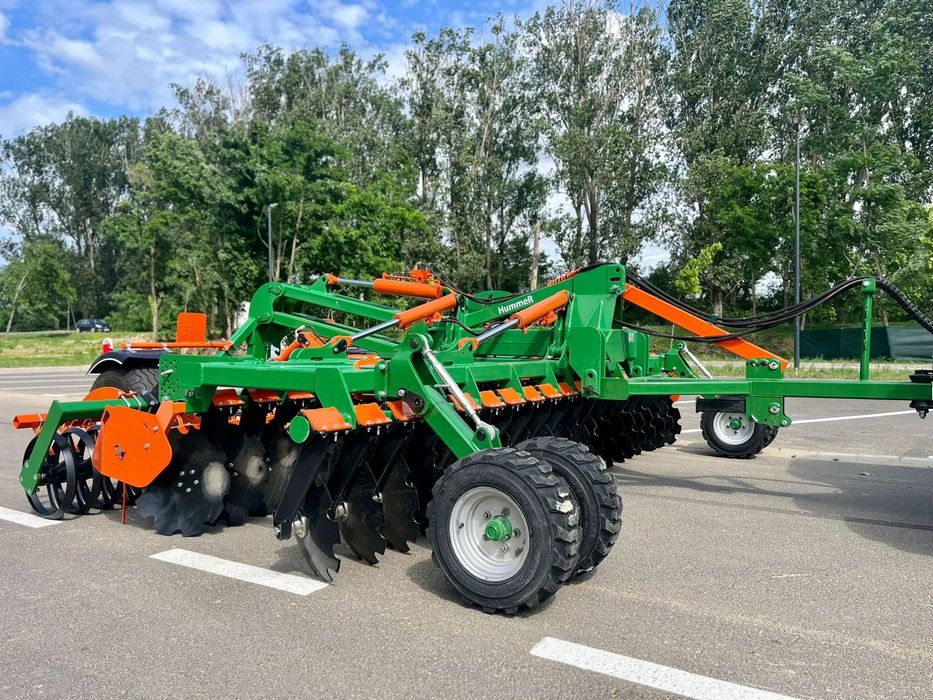 Terraking Hummer TerraDISC Hummer tractat 5.00M cu 4 cilindri de rabatare
