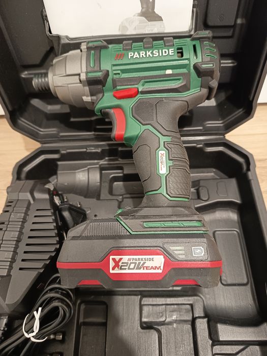 20V - 180Nm - Ударен винтоверт- импакт/Винтоверти Parkside/Парксайд
