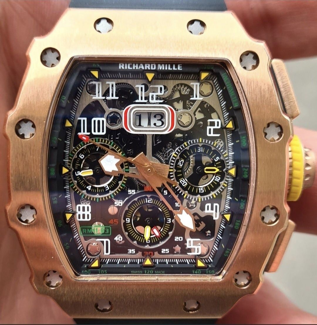 Ceas Richard MILLE RM 11 03 Automatic clasa 1 Satu Nou OLX.ro