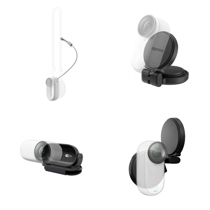 Insta360 GO 3S (128GB) + полный комплект аксессуаров