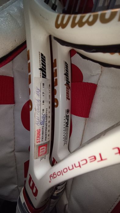 Тенис ракети Wilson Pro Staff 95 " 2 бр. (със сак Wilson 1914) - юбил.