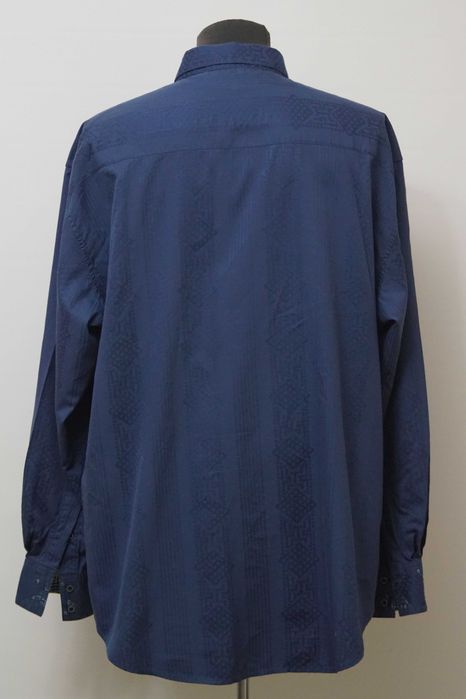 Camasa Robert Graham albastra brodata marimea 3XL