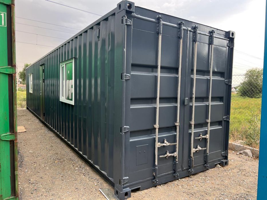 Утепленный Контейнер 40ф жилой