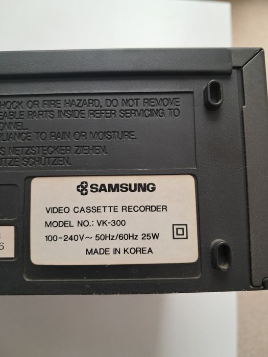 Videorecorder samsung