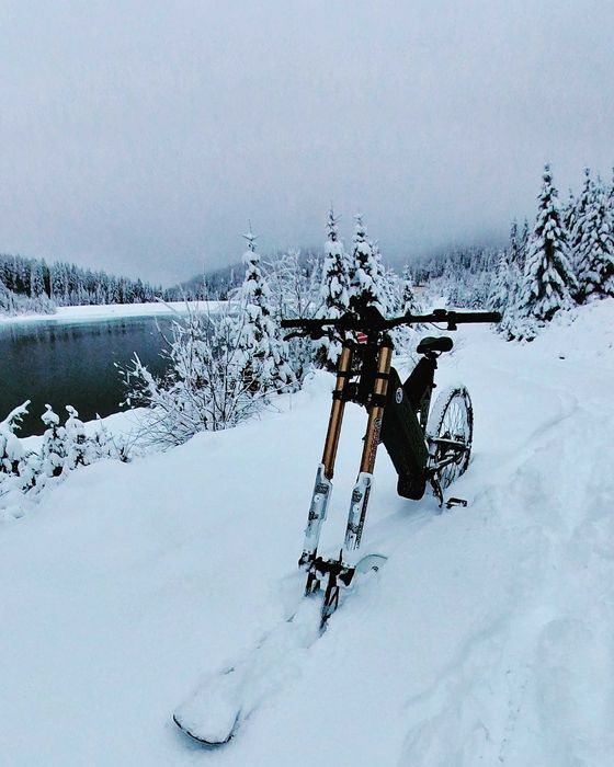 Ски адаптор за планински велосипед