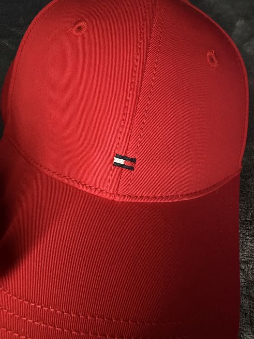 Tommy Hilfiger flag cap sapca unisex culoare rosu marime OS noua