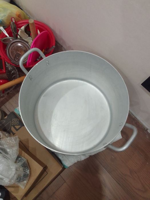 Кастрюля алюминиевая