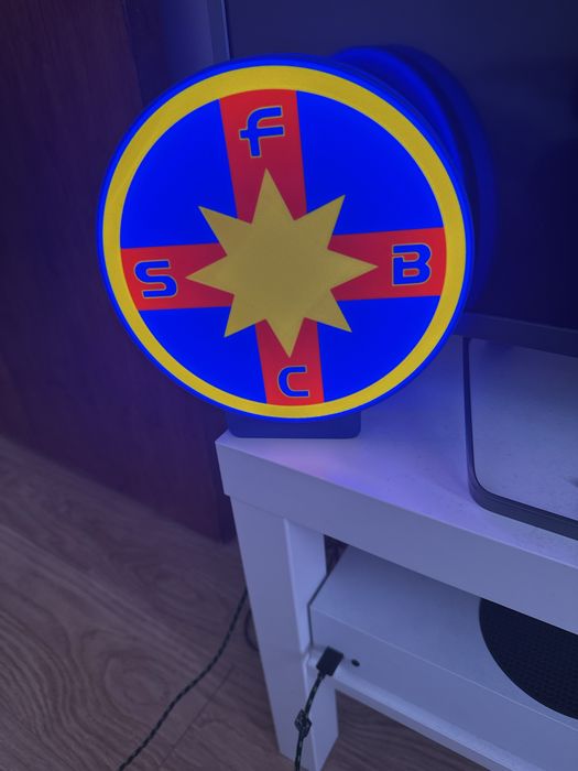LogoLed Dinamo/Steaua/Cfr/Barcelona/Real/Rapid/Manchester