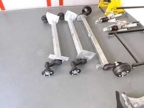 punte-axa Al-ko Knott Sarcini 1000kg 1350 1500 1800 Remorca Platforma