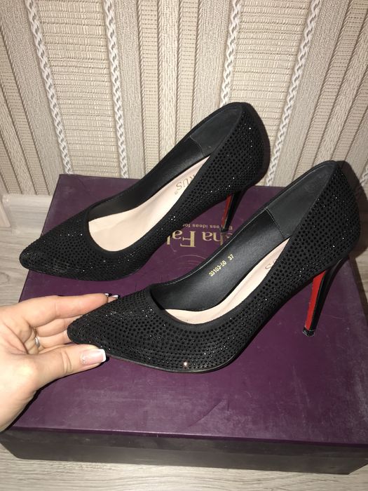 Туфли стразы