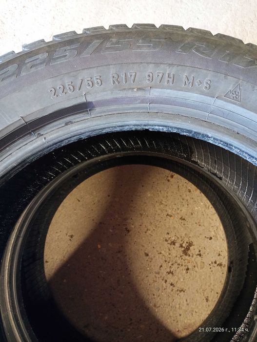 Зимни гуми 225/55/17 Pirelli