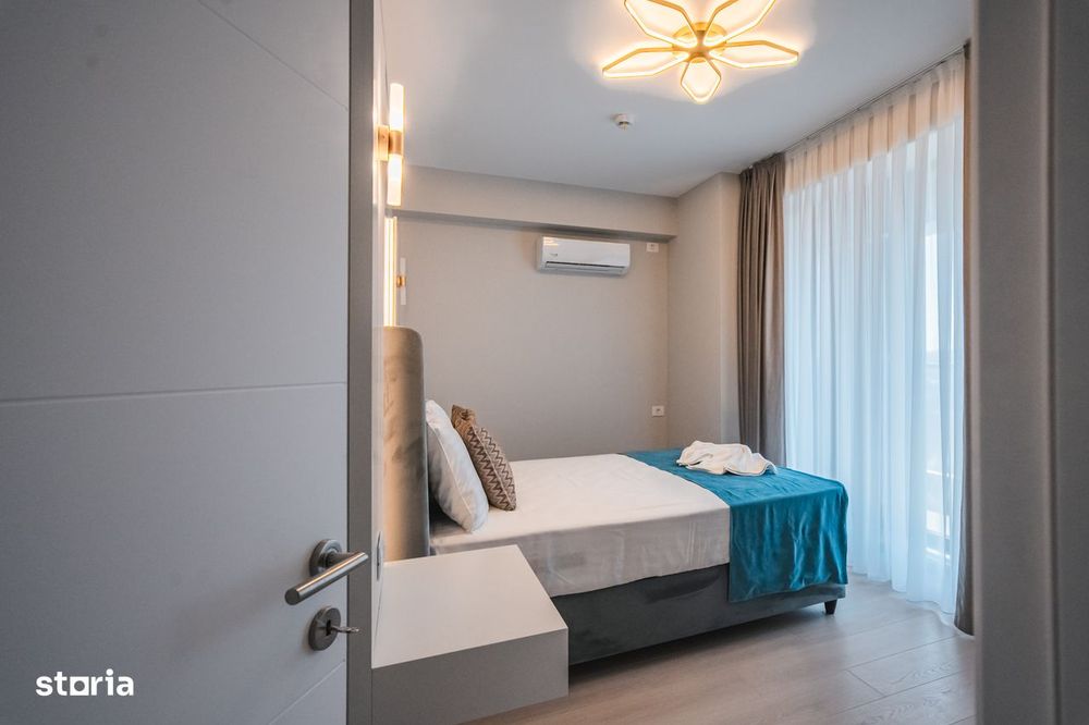 Studio Cu Dormitor Separat - Mobilat Utilat Lux- Solid Sea View Perla