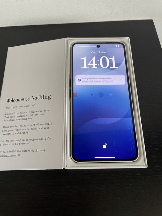 Telefon Nothing 3a 256GB Nou in cutie