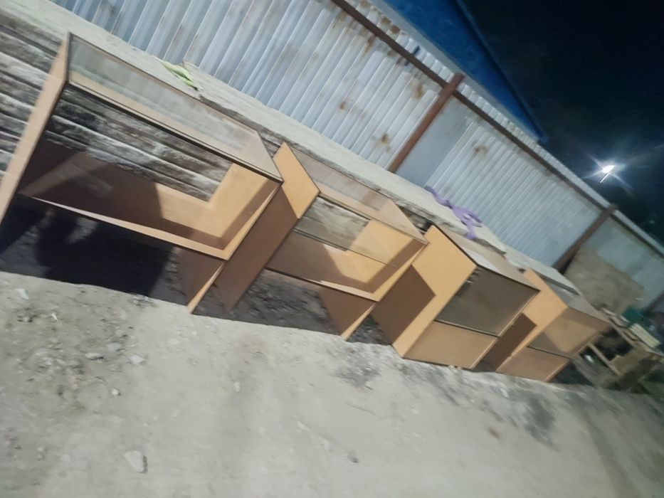 Полки стеклянный 4 шт