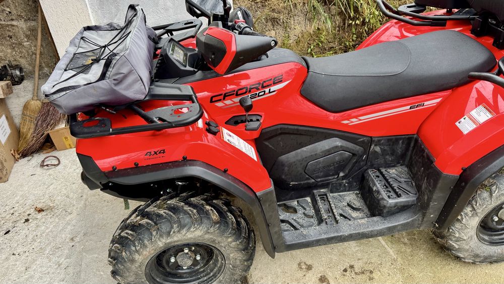 ATV CF Moto 520L 2024 inmatriculat ca NOU unic proprietar cu garantie